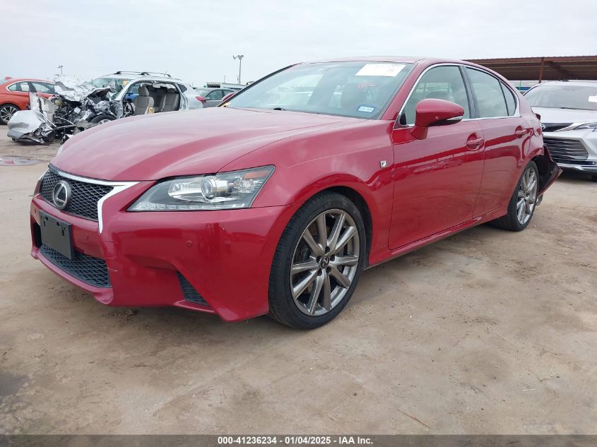 VIN JTHBE1BL1D5000748 2013 Lexus GS, 350 no.2