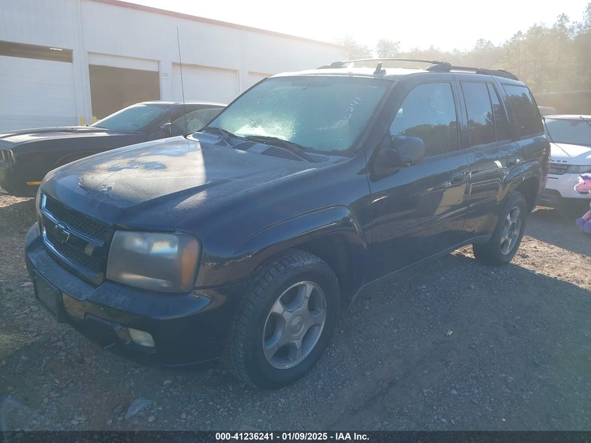 2008 CHEVROLET TRAILBLAZER VIN: 1GNDS13S282146454