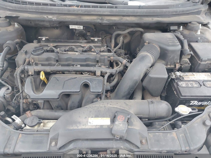 2010 KIA FORTE VIN: KNAFU4A2XA5267296
