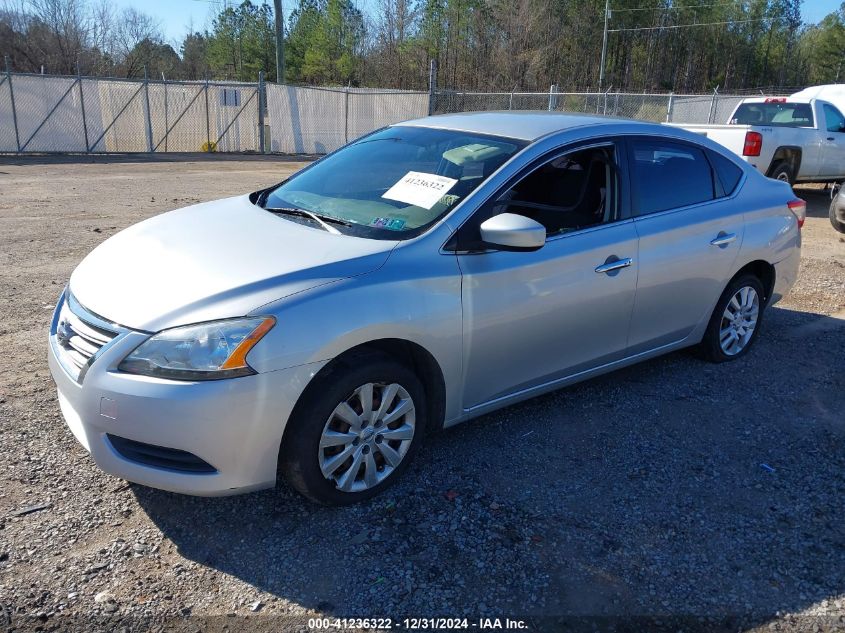 VIN 3N1AB7AP9FY247098 2015 NISSAN SENTRA no.2