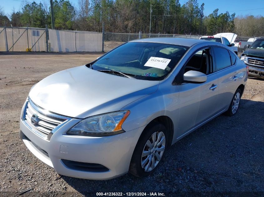 VIN 3N1AB7AP9FY247098 2015 NISSAN SENTRA no.6