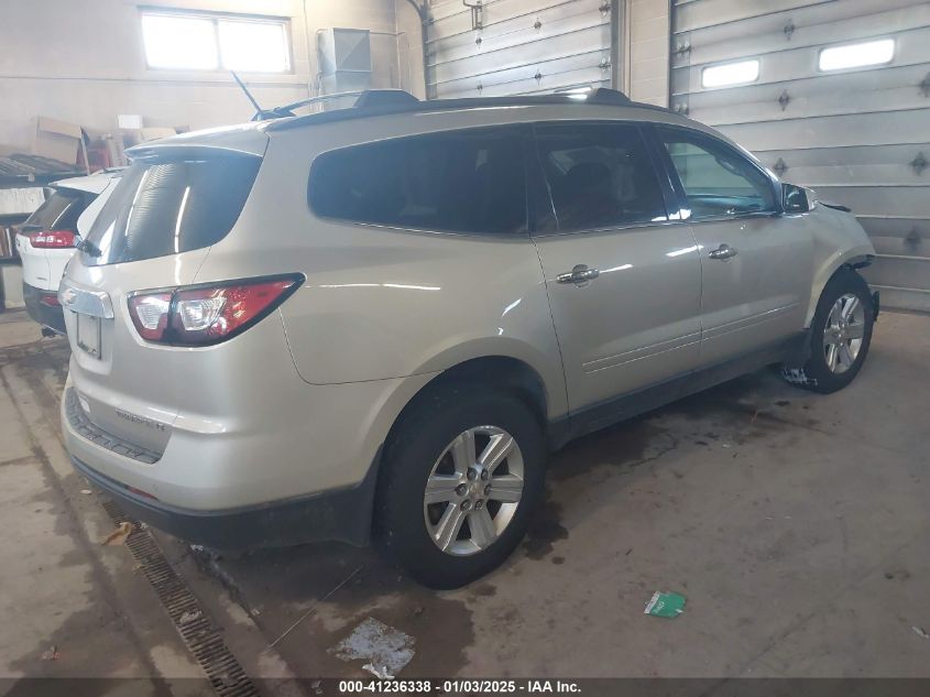 VIN 1GNKVGKDXDJ236410 2013 Chevrolet Traverse, 1LT no.4