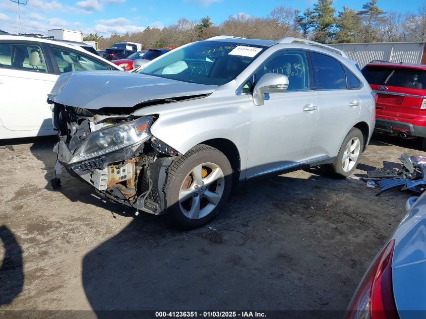 VIN 2T2BK1BA5FC273279 2015 Lexus RX, 350 no.2