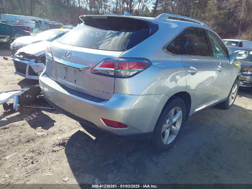 VIN 2T2BK1BA5FC273279 2015 Lexus RX, 350 no.4