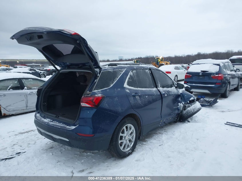 2022 CHEVROLET EQUINOX VIN: 3GNAXKEV0NL184647