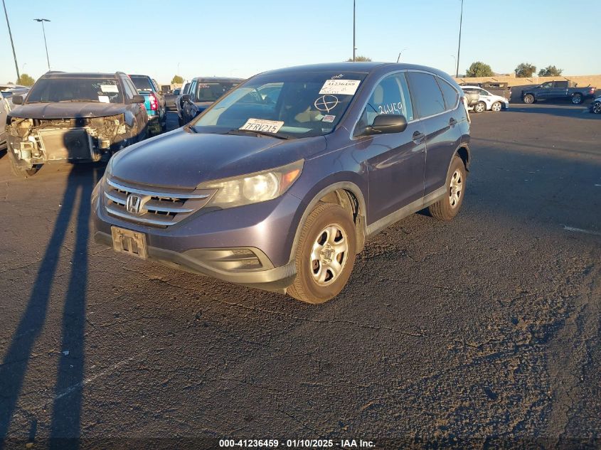 VIN 3CZRM3H39EG713987 2014 Honda CR-V, LX no.2