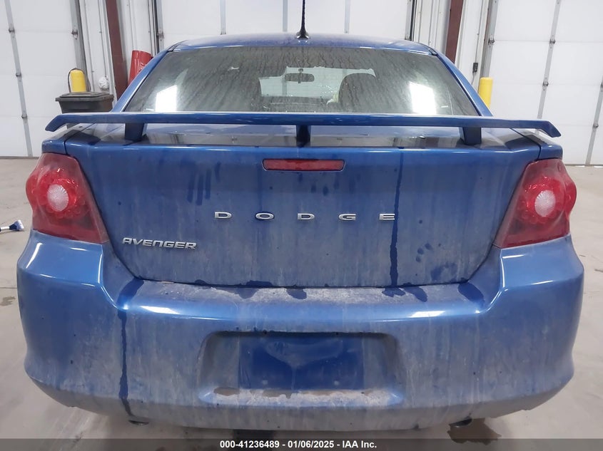 2012 DODGE AVENGER VIN: 1C3CDZAG0CN316012