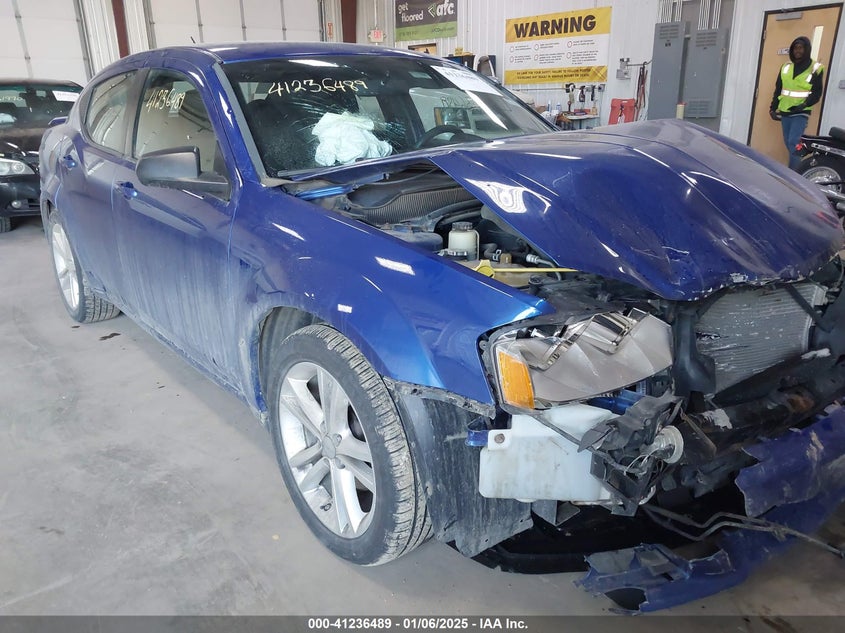 2012 DODGE AVENGER VIN: 1C3CDZAG0CN316012