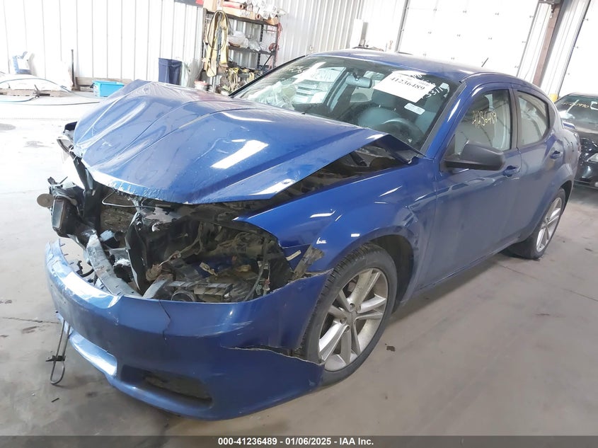2012 DODGE AVENGER VIN: 1C3CDZAG0CN316012