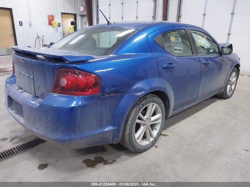 2012 DODGE AVENGER VIN: 1C3CDZAG0CN316012