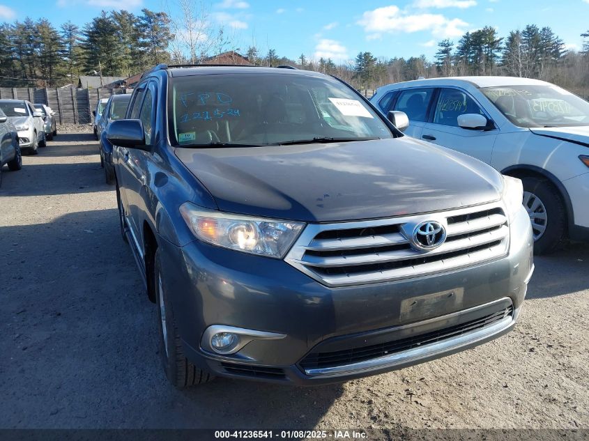 VIN 5TDBK3EH8DS220492 2013 Toyota Highlander, Se V6 no.12