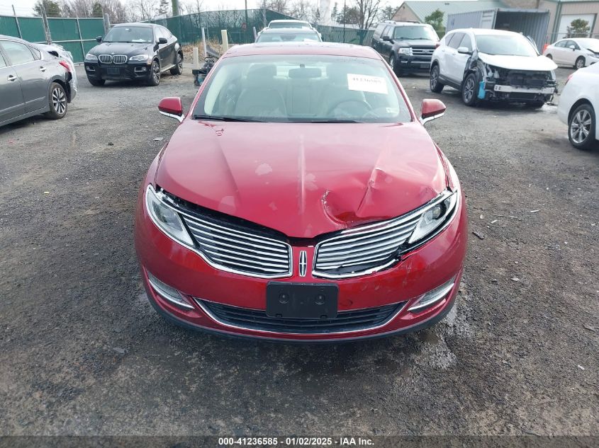 VIN 3LN6L2GK0ER800207 2014 Lincoln MKZ no.12