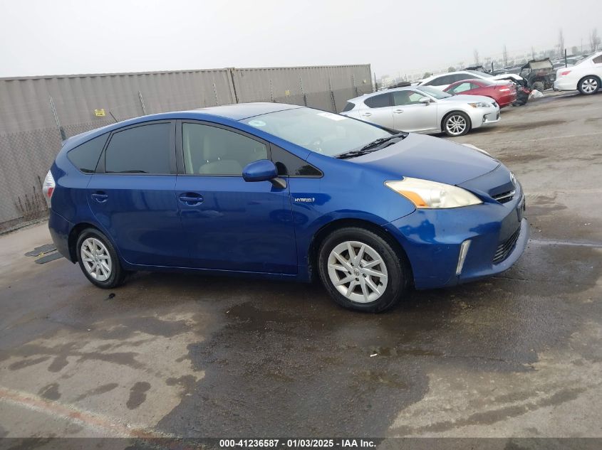 VIN JTDZN3EU0E3334590 2014 Toyota Prius, V Two no.13