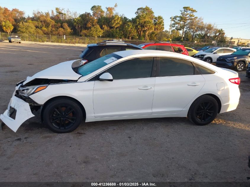 2017 Hyundai Sonata Se VIN: 5NPE24AF6HH499136 Lot: 41236688