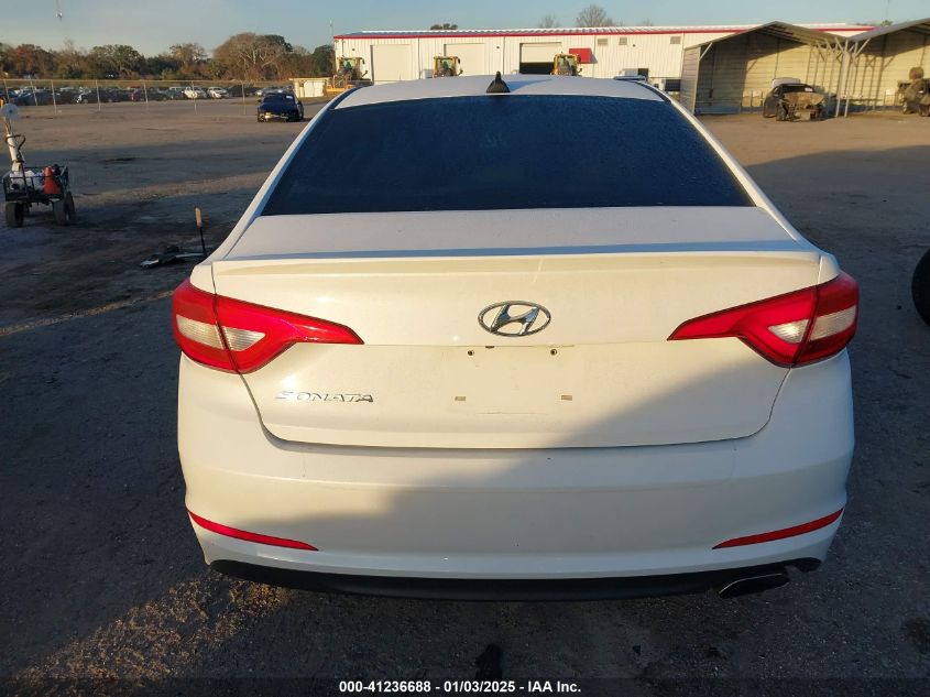 2017 Hyundai Sonata Se VIN: 5NPE24AF6HH499136 Lot: 41236688