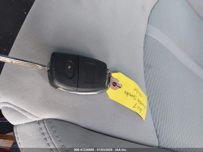 2017 Hyundai Sonata Se VIN: 5NPE24AF6HH499136 Lot: 41236688