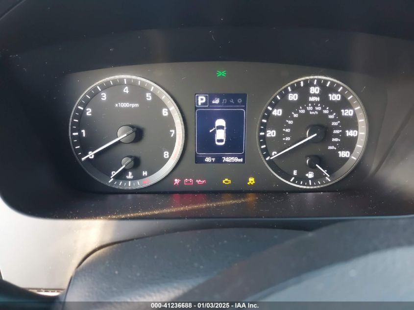 2017 Hyundai Sonata Se VIN: 5NPE24AF6HH499136 Lot: 41236688