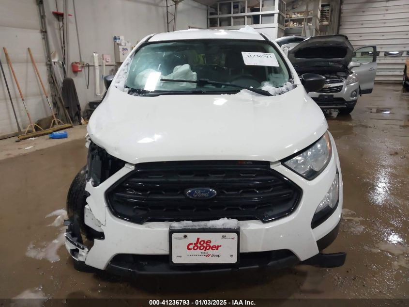 2018 Ford Ecosport S VIN: MAJ3P1RE7JC176952 Lot: 41236793