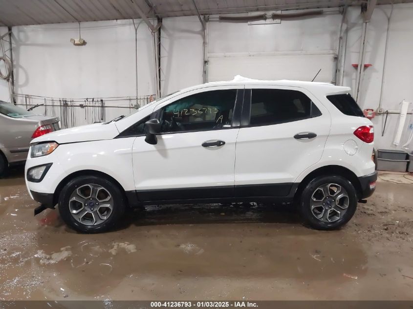 2018 Ford Ecosport S VIN: MAJ3P1RE7JC176952 Lot: 41236793