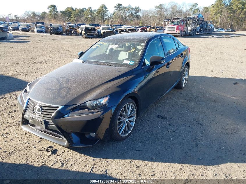 VIN JTHCF1D22E5005061 2014 LEXUS IS 250 no.2