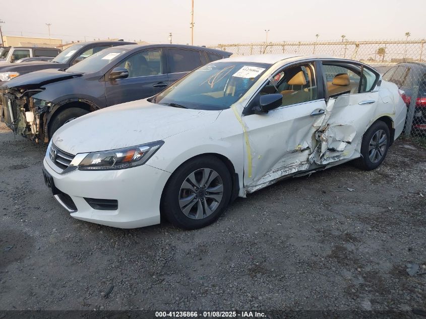 VIN 1HGCR2F33FA150334 2015 Honda Accord, LX no.2