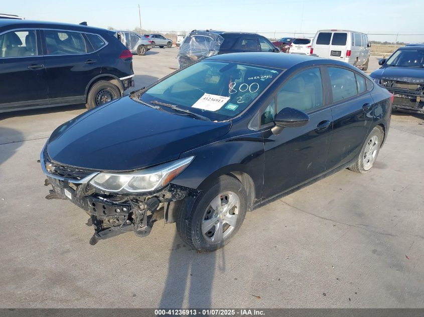 VIN 1G1BC5SM9G7298524 2016 Chevrolet Cruze, Ls Auto no.2