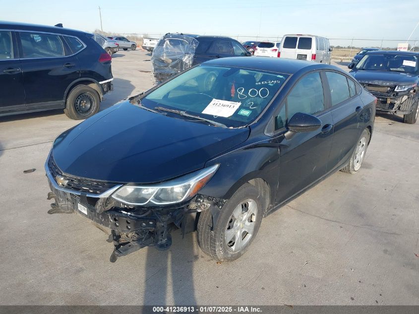 VIN 1G1BC5SM9G7298524 2016 Chevrolet Cruze, Ls Auto no.6