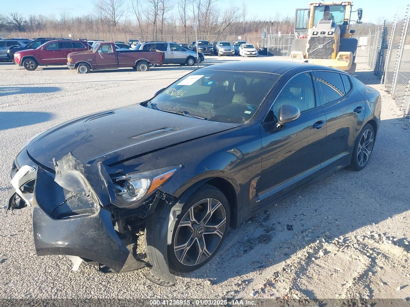 Vin: knae15la0m6090223, lot: 41727249, kia stinger gt-line 20212