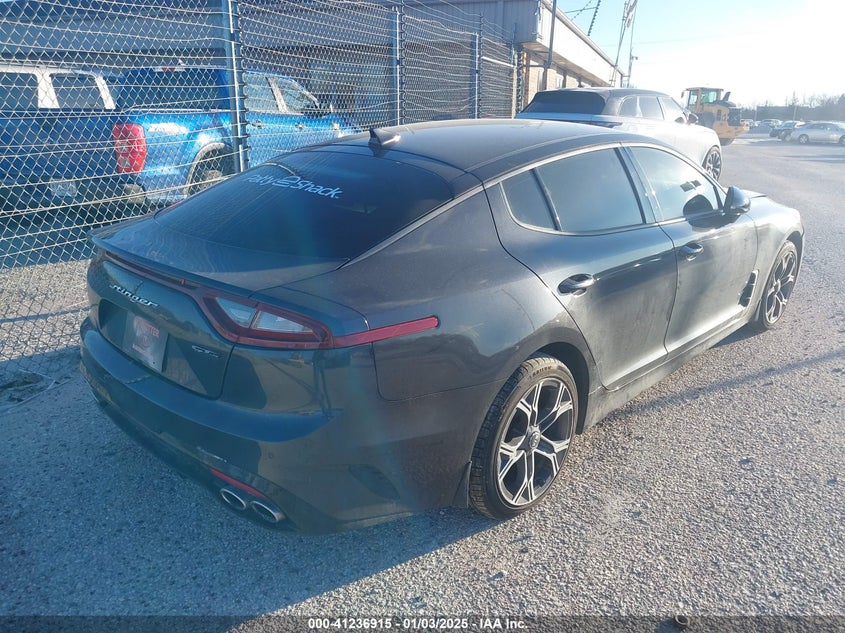 Vin: knae15la0m6090223, lot: 41727249, kia stinger gt-line 20214