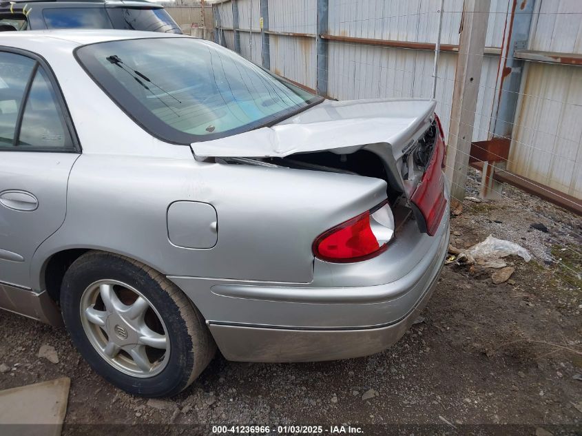 2001 Buick Regal Gs VIN: 2G4WF551511123785 Lot: 41236966