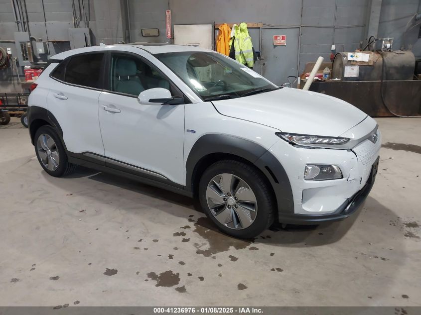 VIN KM8K33AG3KU045910 2019 Hyundai Kona, EV Limited no.1