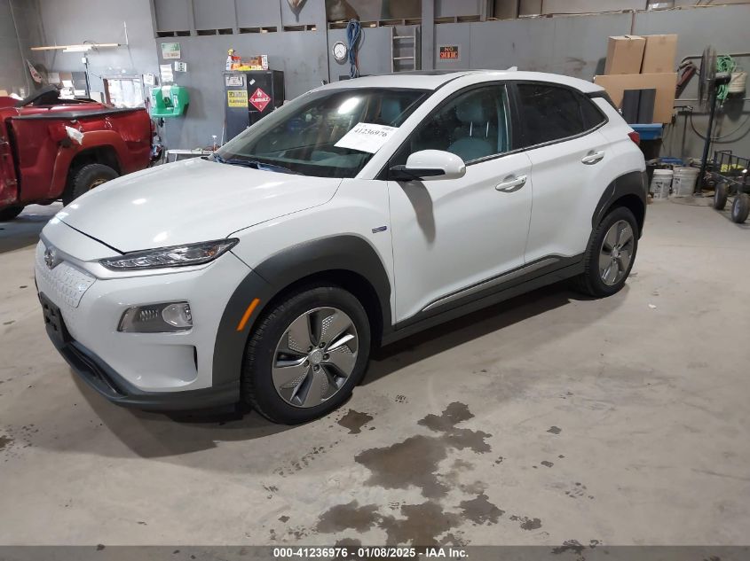 VIN KM8K33AG3KU045910 2019 Hyundai Kona, EV Limited no.2