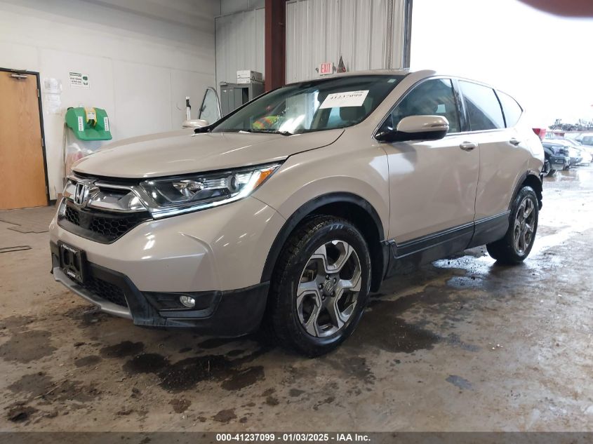 VIN 5J6RW2H86KL019398 2019 Honda CR-V, Ex-L no.2