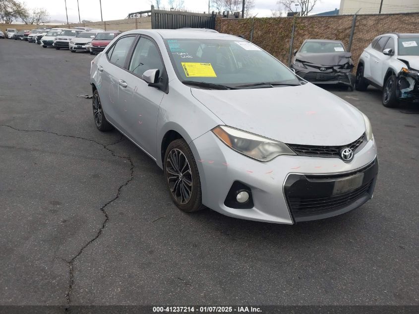 2015 Toyota Corolla, S Plus