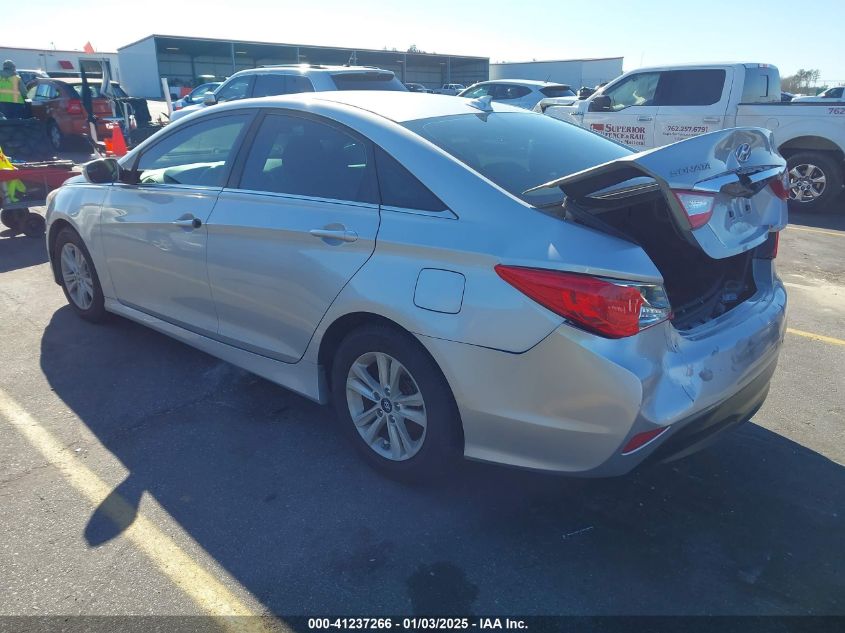 VIN 5NPEB4AC6EH870474 2014 Hyundai Sonata, Gls no.3