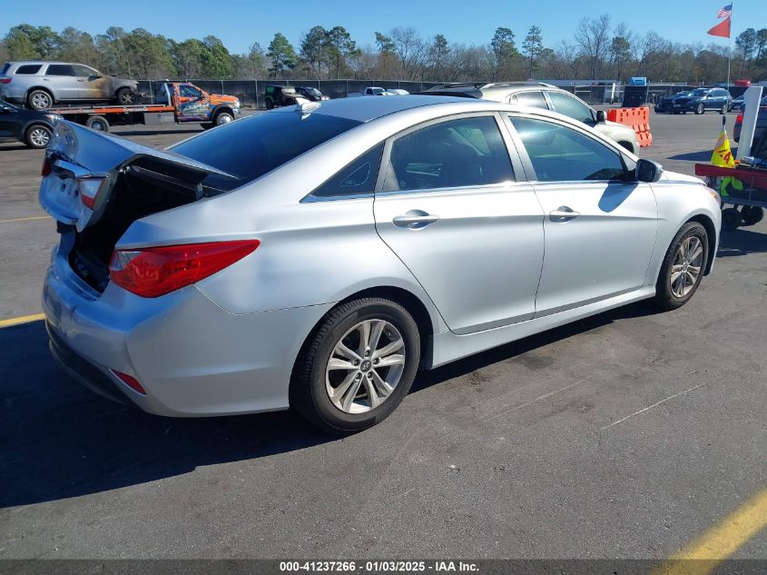 VIN 5NPEB4AC6EH870474 2014 Hyundai Sonata, Gls no.4