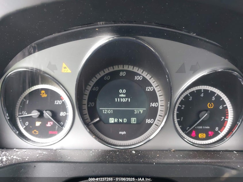 2011 MERCEDES-BENZ C VIN: WDDGF8BB4BR181697
