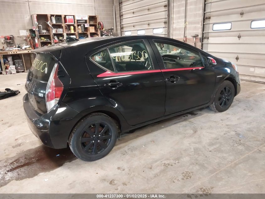 VIN JTDKDTB33G1116402 2016 Toyota Prius, C Persona... no.4