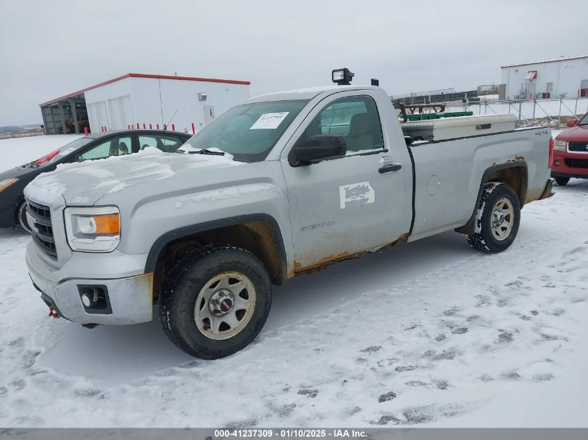 VIN 1GTN2TEH7EZ344153 2014 GMC Sierra, 1500 no.2