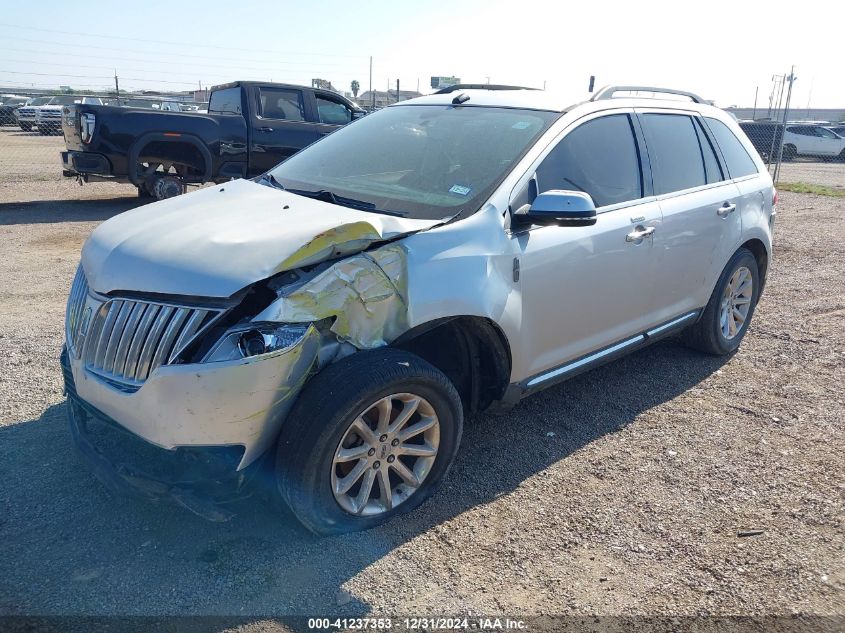 VIN 2LMDJ6JK4FBL34427 2015 LINCOLN MKX no.2