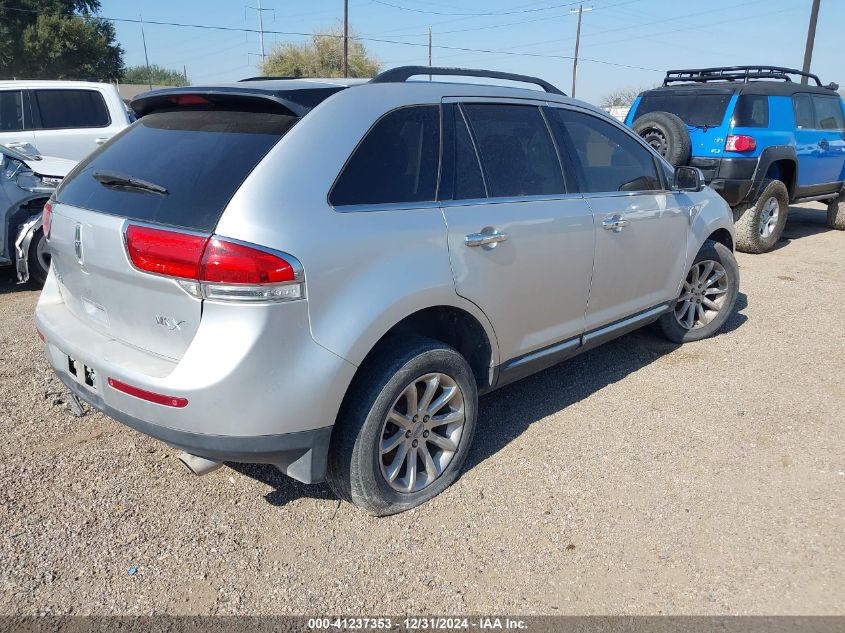 VIN 2LMDJ6JK4FBL34427 2015 LINCOLN MKX no.4