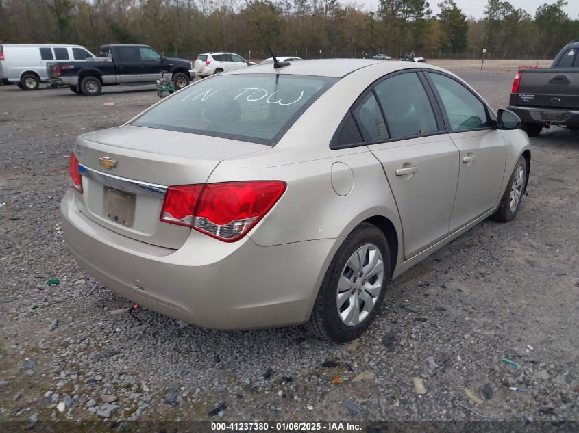 VIN 1G1PA5SH0E7181975 2014 CHEVROLET CRUZE no.4