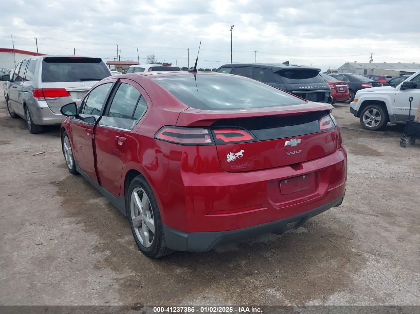 2013 CHEVROLET VOLT VIN: 1G1RB6E48DU142880
