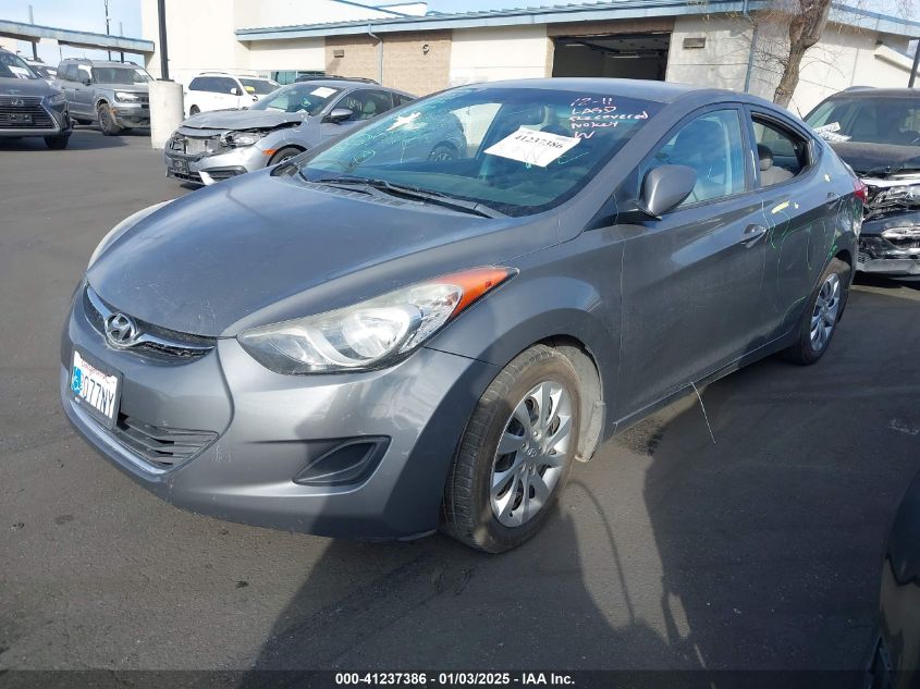 VIN 5NPDH4AE6DH157438 2013 Hyundai Elantra, Gls no.2