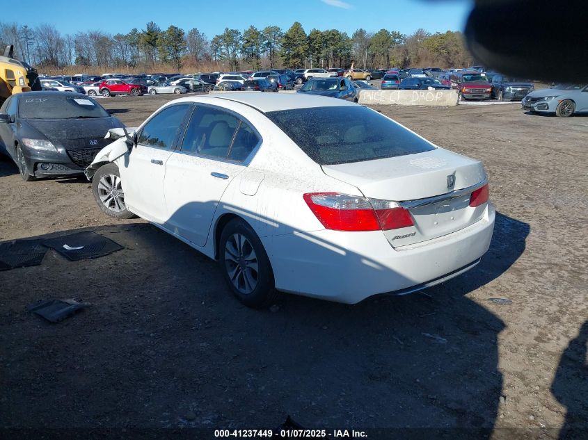 VIN 1HGCR2F35DA129045 2013 Honda Accord, LX no.3