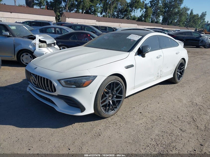 Vin: w1k7x5kb6ma038439, lot: 41727810, mercedes-benz amg gt 43 4-door coupe 20212