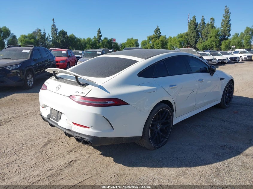 Vin: w1k7x5kb6ma038439, lot: 41727810, mercedes-benz amg gt 43 4-door coupe 20214