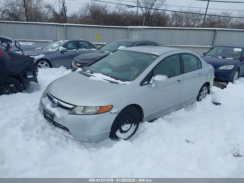 2006 HONDA CIVIC VIN: 1HGFA165X6L095658