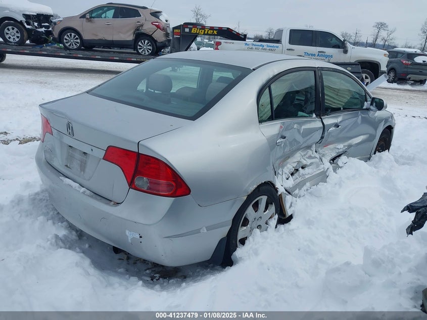 2006 HONDA CIVIC VIN: 1HGFA165X6L095658