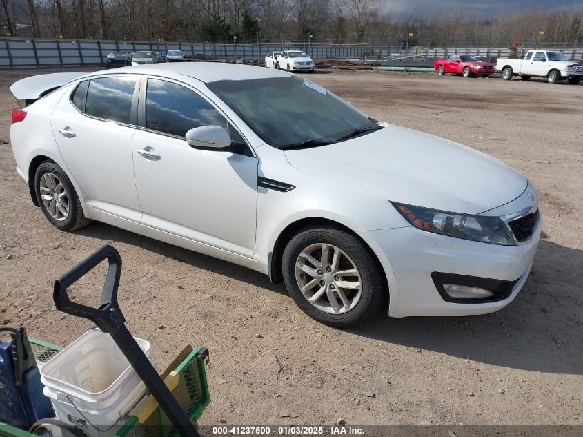 VIN KNAGM4A79D5411635 2013 KIA Optima, LX no.1